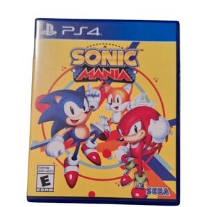 PS4 Sonic Mania Video Game